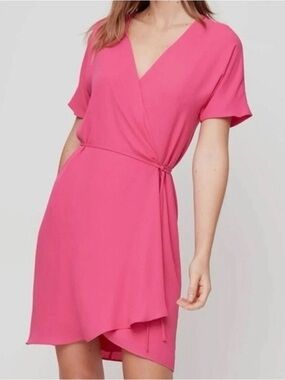 Babaton Aritzia Wrap Dress